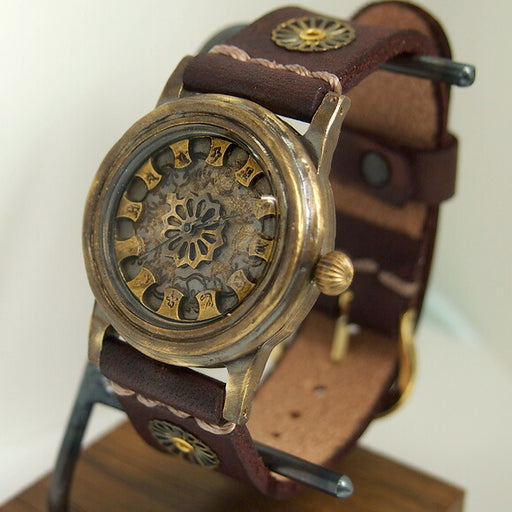 KS（ケーエス） 手作り腕時計 “和時計－鈴鳴（すずなり）” [KS-WA-04
