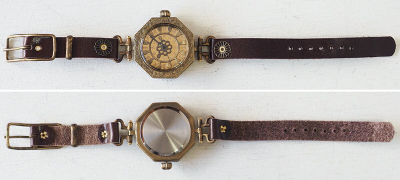 KS（ケーエス） 手作り腕時計“和時計－鬼灯（ほおずき）” [KS-WA-03]