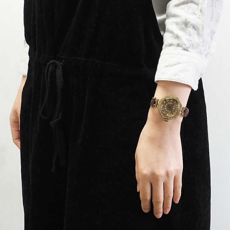 KS（ケーエス） 手作り腕時計“和時計－鬼灯（ほおずき）” [KS-WA-03]