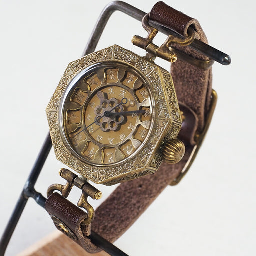 KS（ケーエス） 手作り腕時計“和時計－鬼灯（ほおずき）” [KS-WA-03