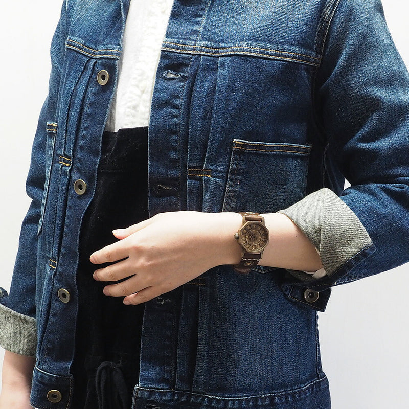 KS（ケーエス） 手作り腕時計 “和時計－麻風（あさかぜ）” [KS-WA-05]