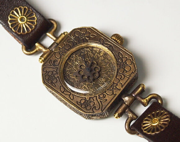 KS（ケーエス） 手作り腕時計 “和時計－霞(かすみ)” レディース [KS-WA-06]