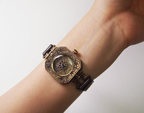 KS Handmade Watch "Japanese Clock - Kasumi" Ladies [KS-WA-06] 