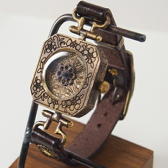 KS（ケーエス） 手作り腕時計 “和時計－霞(かすみ)” レディース [KS-WA-06]