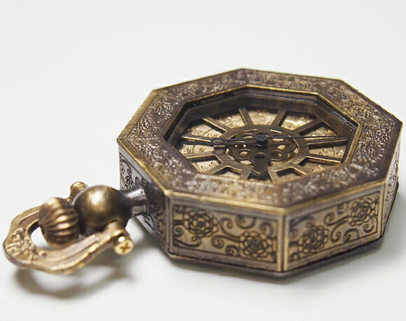 KS handmade pocket watch "Japanese clock-Phoenix" [KS-WA-07] 