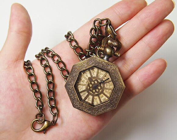 KS handmade pocket watch "Japanese clock-Phoenix" [KS-WA-07] 