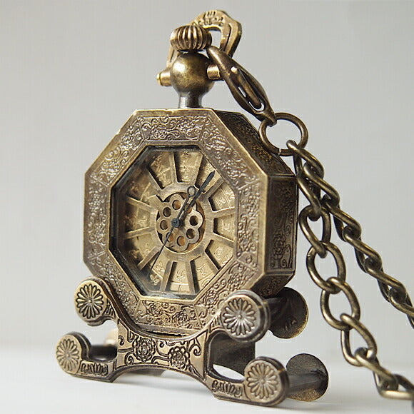 KS handmade pocket watch "Japanese clock-Phoenix" [KS-WA-07] 
