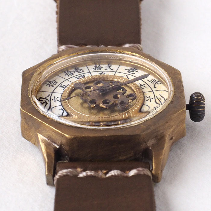 KS（ケーエス） 手作り懐中時計 “和時計－夕霧(ゆうぎり)” [KS-WA-09]