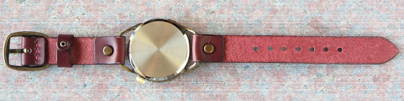 KINO(キノ) 手作り腕時計 チェンジワールド SUN＆MOON ワインブラウン [L-13-WI]