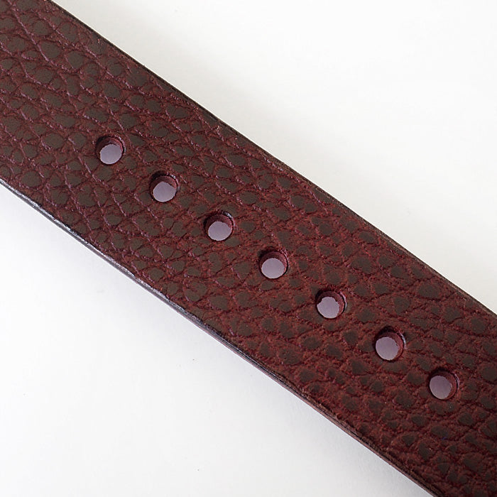 KINO(キノ) 手作り腕時計 チェンジワールド SUN＆MOON スクエア 真鍮 ワインブラウン [L-17-WBR]