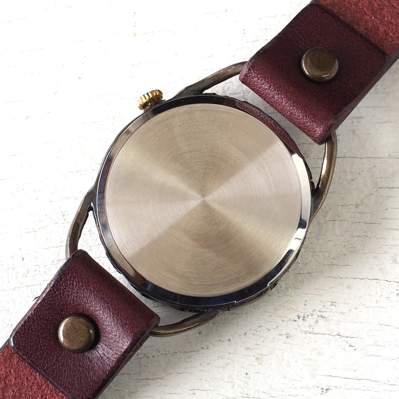 KINO(キノ) 手作り腕時計 ネコニャン SUN＆MOON [L-8]