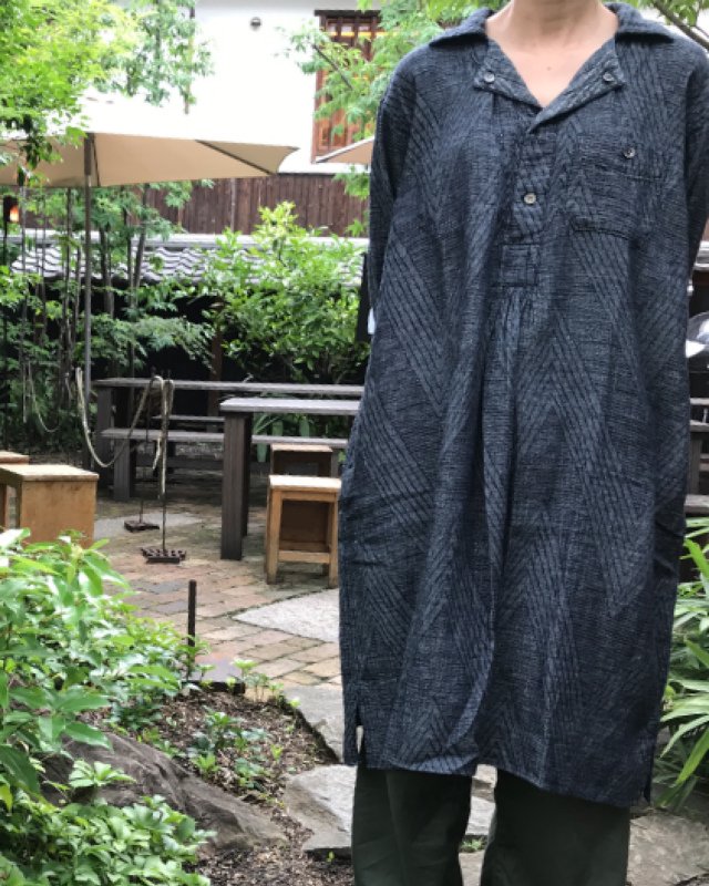 graphzero Butcher Dress Dryek Ladies Free Size [La-BTOP-0107]