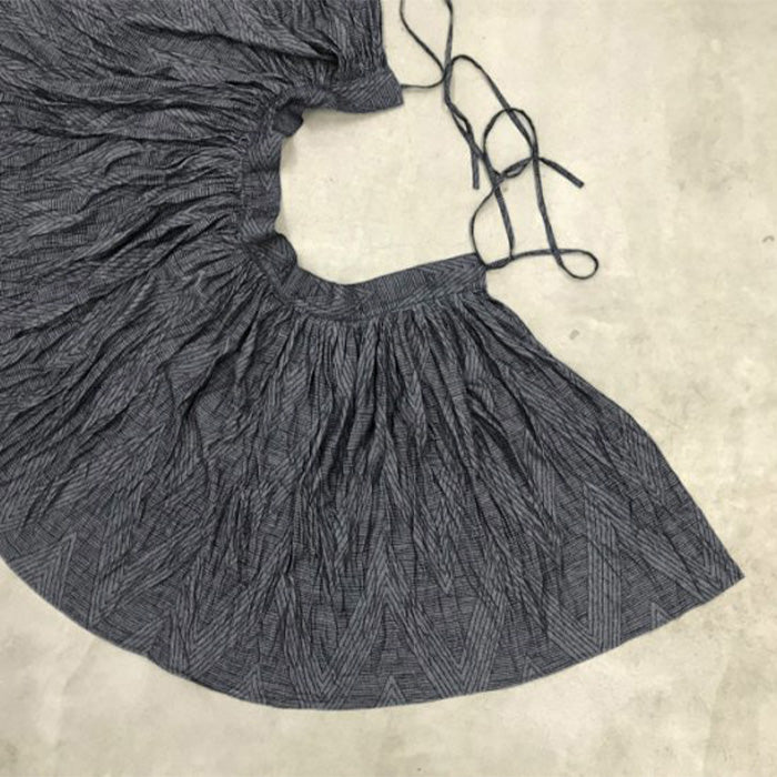 graphzero（グラフゼロ） 5オンス ファーマーズ ラップスカート ドライエック柄 フリーサイズ [La-FMST-01]