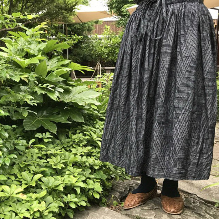 graphzero（グラフゼロ） 5オンス ファーマーズ ラップスカート ドライエック柄 フリーサイズ [La-FMST-01]