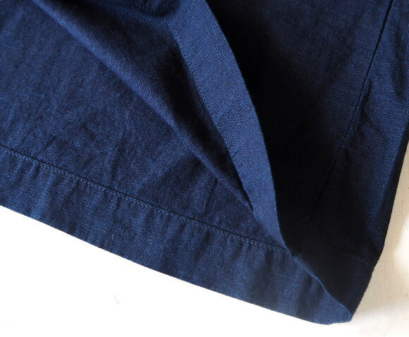 graphzero Indigo Denim Gaucho Pants [GZ-La-GPA-3005] Okayama Kurashiki Kojima Jeans Brand 