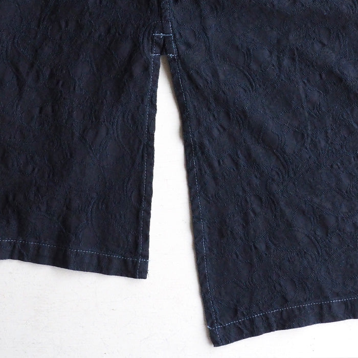 graphzero(グラフゼロ) プリーテッドワンピース インディゴ ペイズリー フリーサイズ [La-PTOP-0311] 岡山 倉敷 児島 ジーンズ デニム ブランド