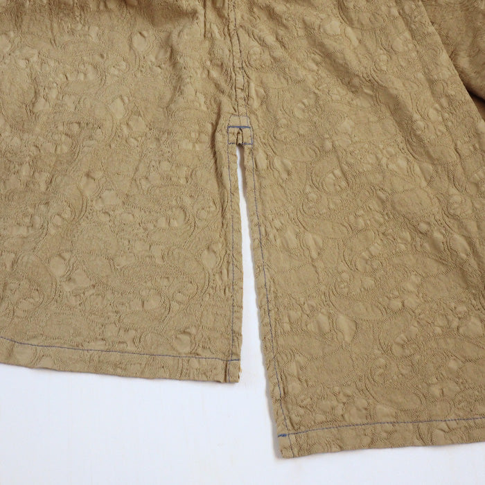 graphzero(グラフゼロ) プリーテッドワンピース カーキ ペイズリー フリーサイズ [La-PTOP-0404-KH] 岡山 倉敷 児島 ジーンズ デニム ブランド