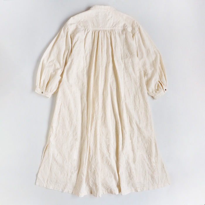 graphzero pleated dress white paisley free size [La-PTOP-0406] Okayama Kurashiki Kojima jeans denim brand 