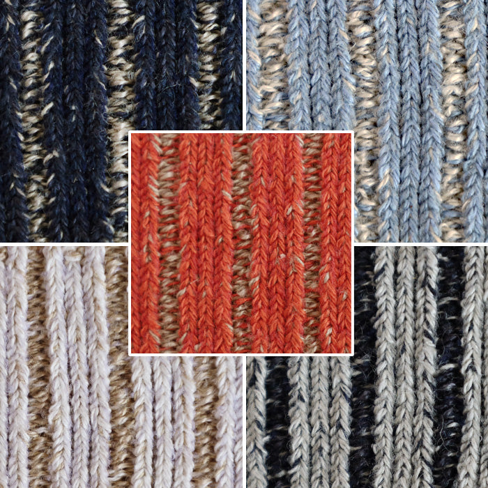 hasegawa（ハセガワ）長谷川商店 シルク リネン リブソックス レディース  [LE0473A] ロークルー丈