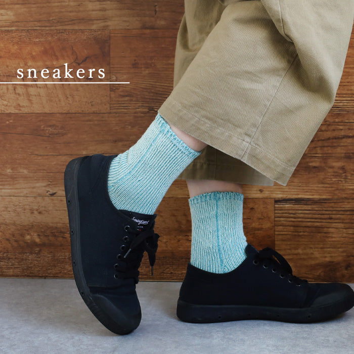 hasegawa Hasegawa Shoten Inner Silk Breathing Socks Women's [LE1316-LE] Crew Length Silk Cotton 22cm-25cm 