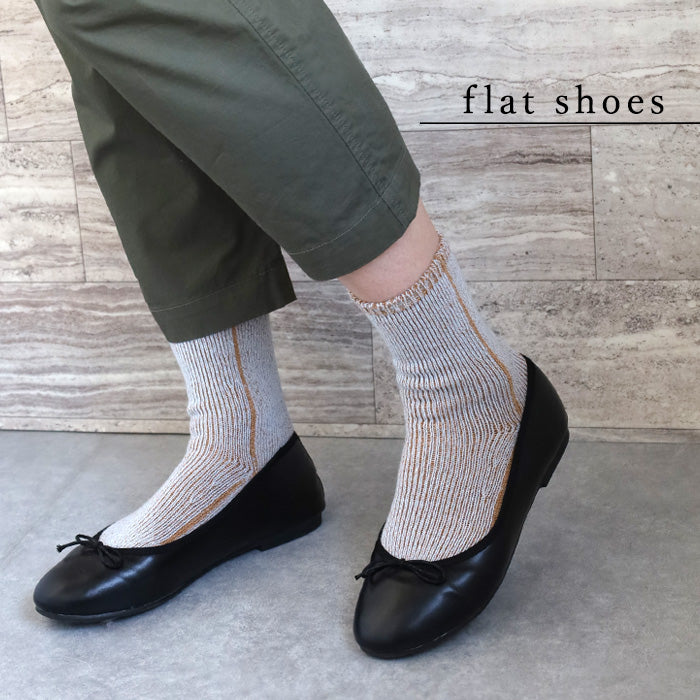 hasegawa（ハセガワ）長谷川商店 内側シルクの呼吸する靴下 男女兼用サイズ [LE1316-UNI] クルー丈 絹 綿 約22cm～28cm