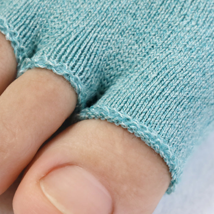 hasegawa Hasegawa Shoten silk cotton sandal socks 5 fingers [LE1341] Ladies