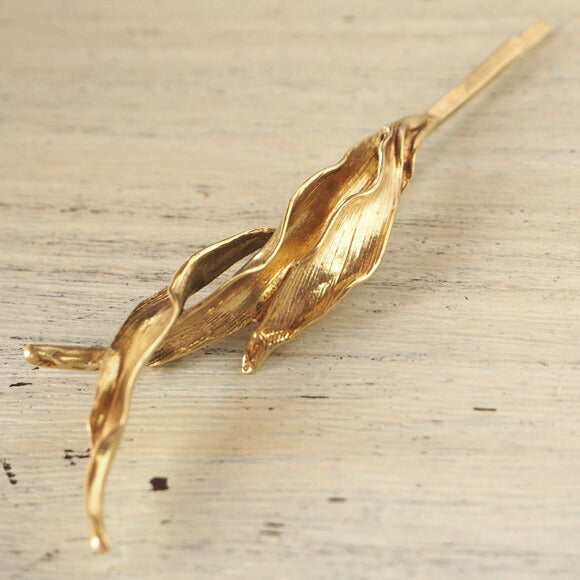 Lano Lily leaf hairpin [LN-5043] Accessory artist Tomoaki Hirano Handmade accessories Hair accessories 