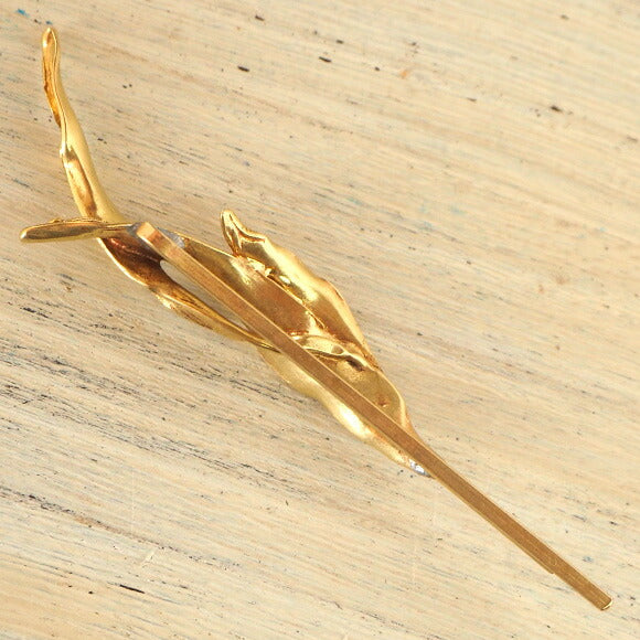 Lano Lily leaf hairpin [LN-5043] Accessory artist Tomoaki Hirano Handmade accessories Hair accessories 