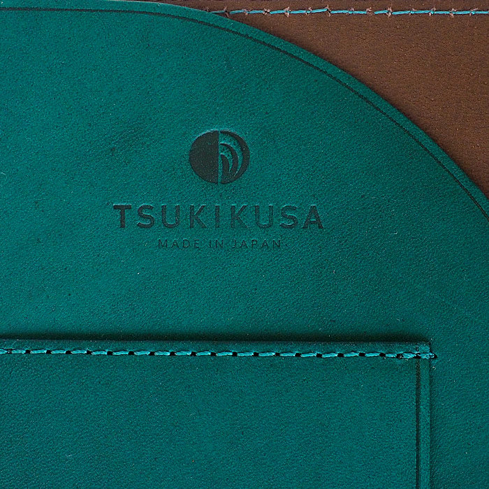 [Choose from 5 colors] TSUKIKUSA thin long billfold long wallet without coin purse [Ayame] [LW-2] 