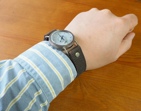 ipsilon (Epsilon) clock artist Yoko Yamada handmade watch Manhole SS (manhole) [manhole-ss] 