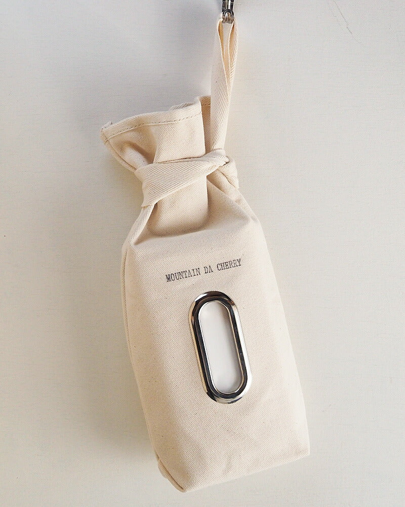 MOUNTAIN DA CHERRY Kurashiki canvas No. 4 canvas box tissue case off-white [MDC-BT-KI]