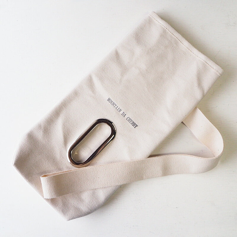 MOUNTAIN DA CHERRY Kurashiki canvas No. 4 canvas box tissue case off-white [MDC-BT-KI]