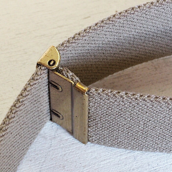 [2 colors] Dady Tochigi Leather Twist Tannin Oil Leather x Rubber Belt Men's [MI-0004] 