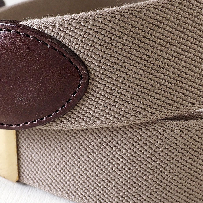 [2 colors] Dady Tochigi Leather Twist Tannin Oil Leather x Rubber Belt Men's [MI-0004] 