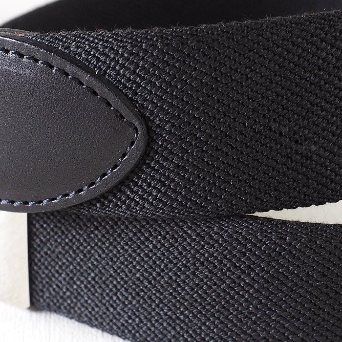 [2 colors] Dady Tochigi Leather Twist Tannin Oil Leather x Rubber Belt Men's [MI-0004] 