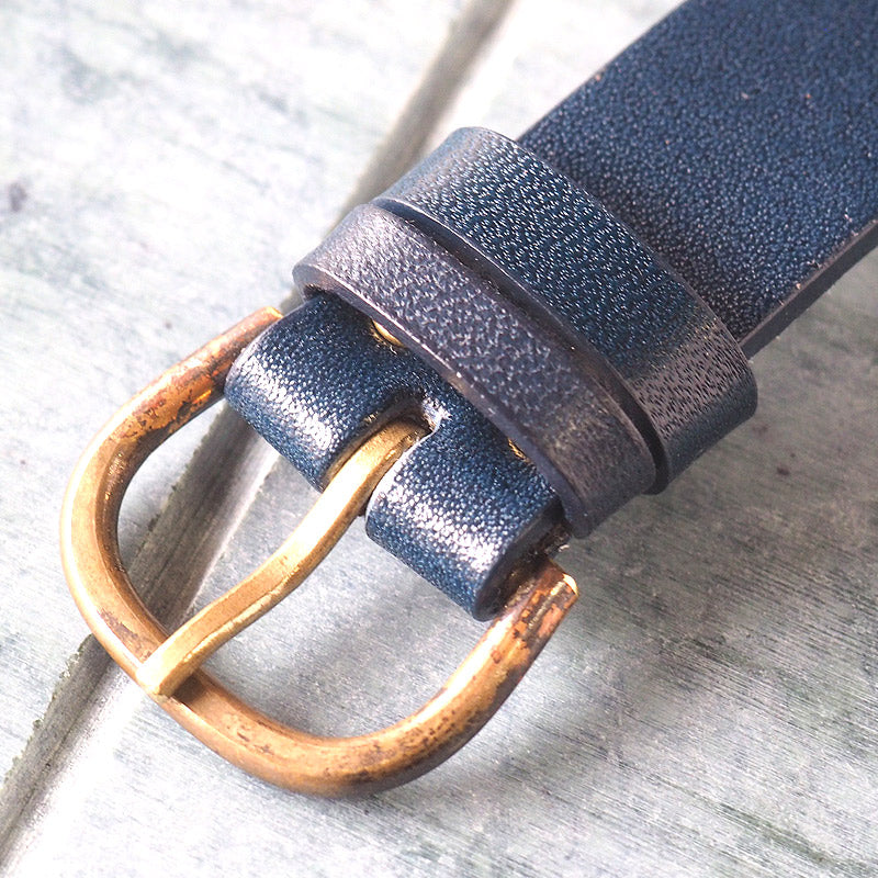 vie handmade watch "Japanese tch" Japanese paper dial Japanese watch Nanten blue L size [WJ-004L-BL] 