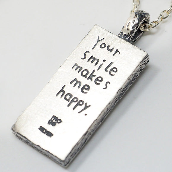 Moge Handmade Silver Accessories Memories of the Moon - Giraffe - Silver Necklace [mo-N-014] 