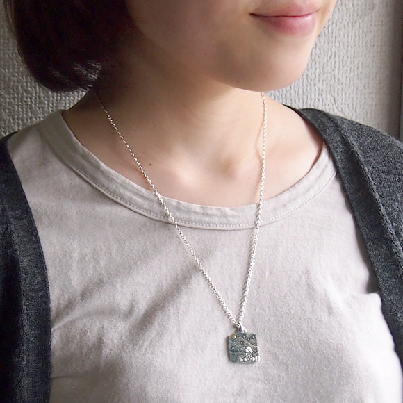 moge handmade silver accessories I was looking at the same moon - boy and moon - silver necklace [mo-N-026] 
