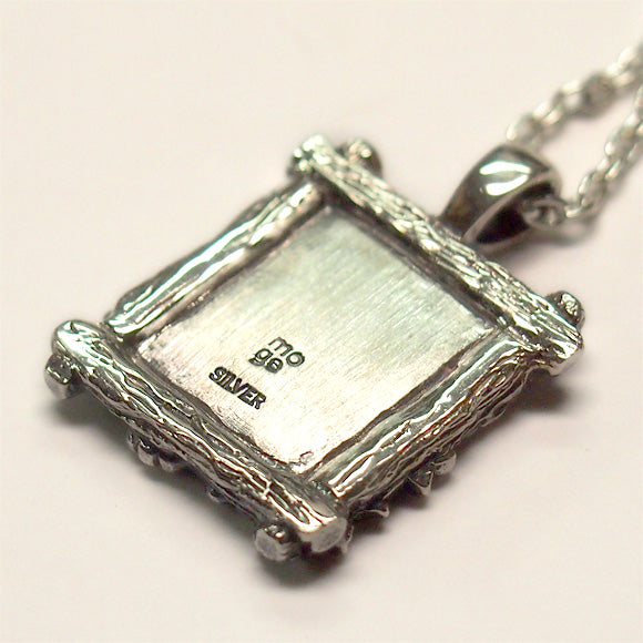 moge handmade silver accessories meteor-rabbit- silver necklace [mo-N-032] 