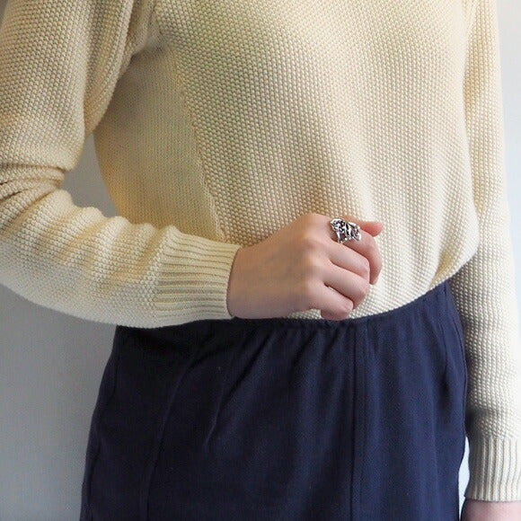 moge silver accessories butterfly silver ring garnet [mo-R-013] 