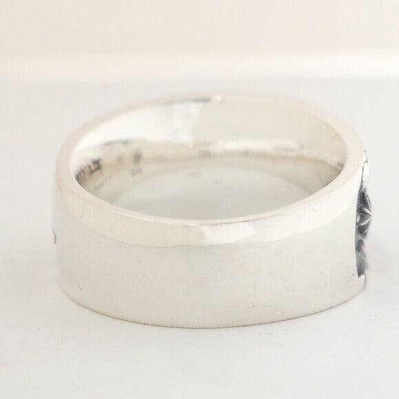 moge silver accessories Flying dreams - whales and penguins - silver ring 11mm [mo-R-020] 