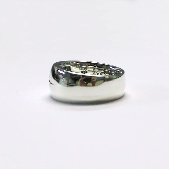 moge handmade silver accessories I was looking at the same moon -African elephant- silver ring 10mm [mo-R-035]