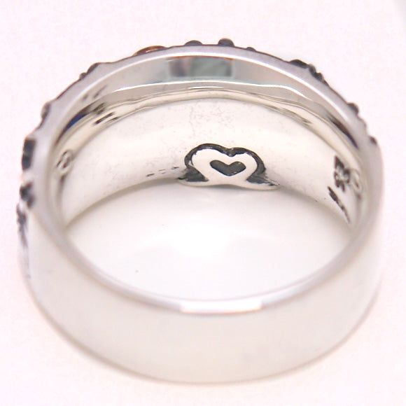 moge handmade silver accessories moon promise - cat - silver ring 10mm [mo-R-045] 
