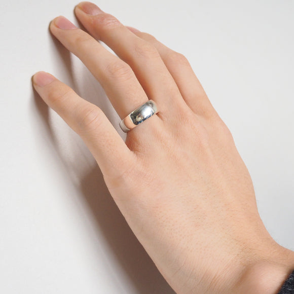 moge handmade silver accessories I was looking at the same moon - cat - silver ring 8mm [mo-R-060] 