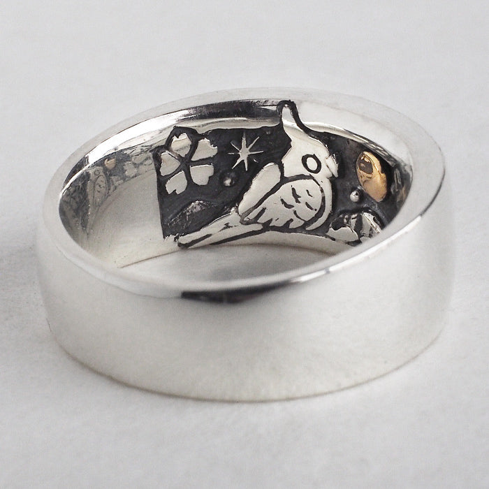 moge（モゲ） 手作りシルバーアクセサリー 同じ月を見てた