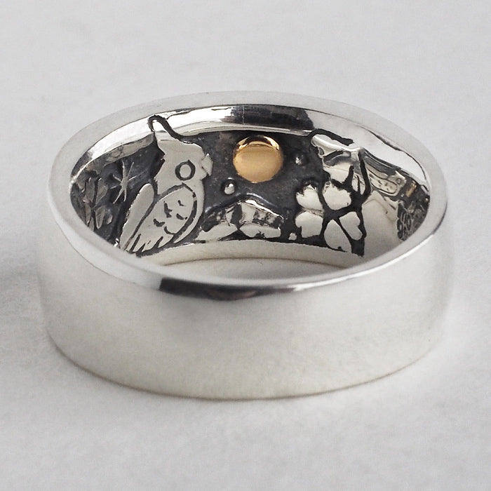 moge（モゲ） 手作りシルバーアクセサリー 同じ月を見てた