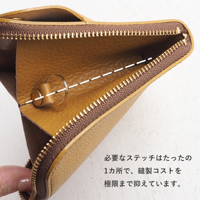 SMART MOVE! (スマートムーブ) Type1 スマートキーケース 財布 琥珀の街角(アンバーイエロー) SHRINK [MP1003] スマートキー 2個収納 洛景工房(らくけいこうぼう)