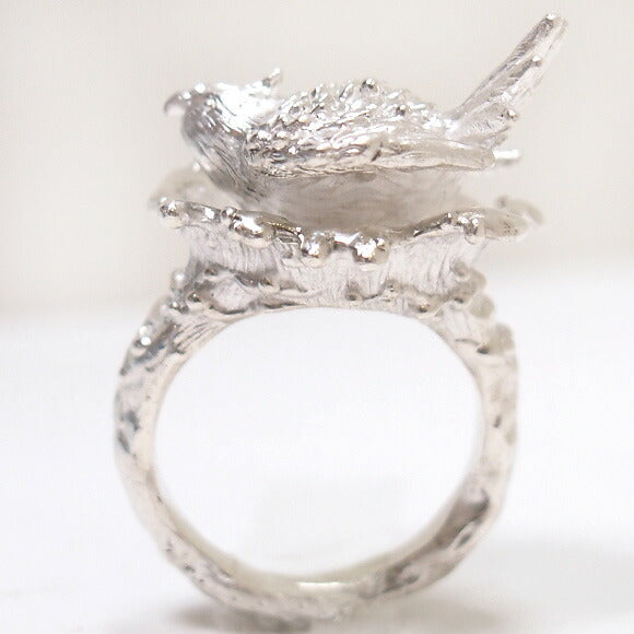 [Choose from 2 colors] marship cockatiel bathing ring silver [MS-1-4] 