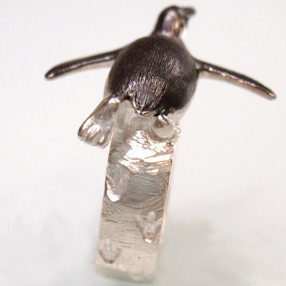 marship King Penguin Ring Silver [MS-2-1] 