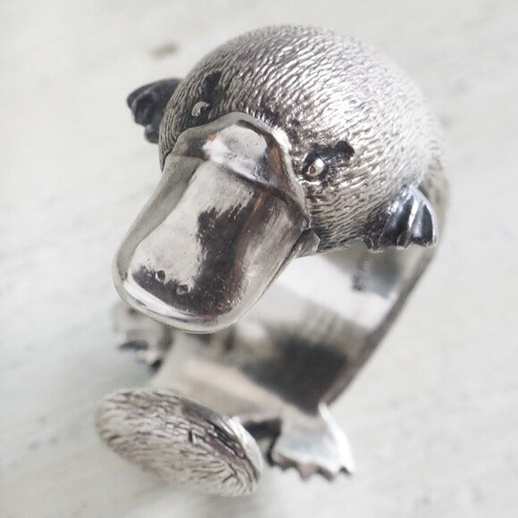 marship handmade accessories platypus ring silver [MS-K-1] 